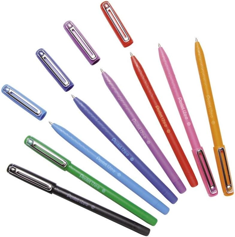 image:imagePentel iZee 10mm Ballpoint Assorted 8pc Wallet