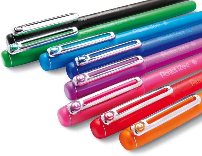 image:imagePentel iZee 10mm Ballpoint Assorted 8pc Wallet