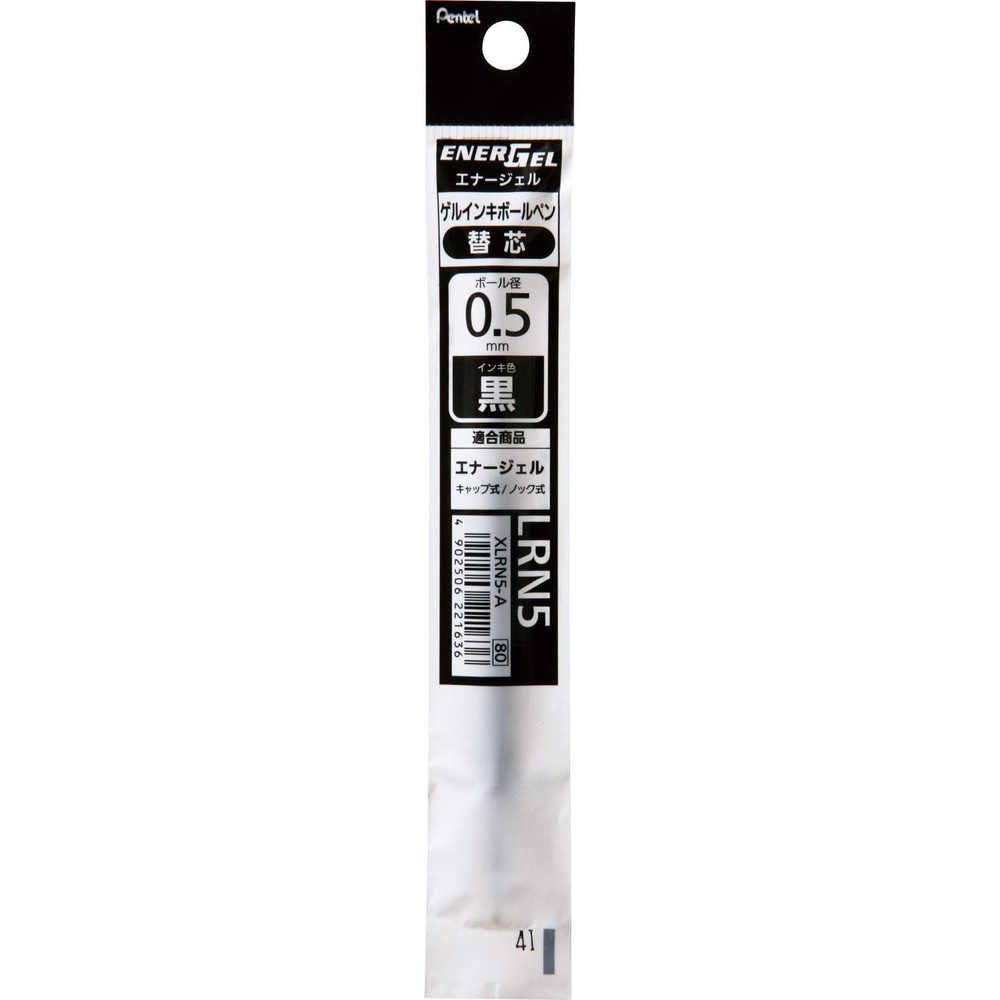 image:imagePentel Gel Ballpoint Pen Refill for Energel X 05mm Needle Tip Black Ink XLRN5A