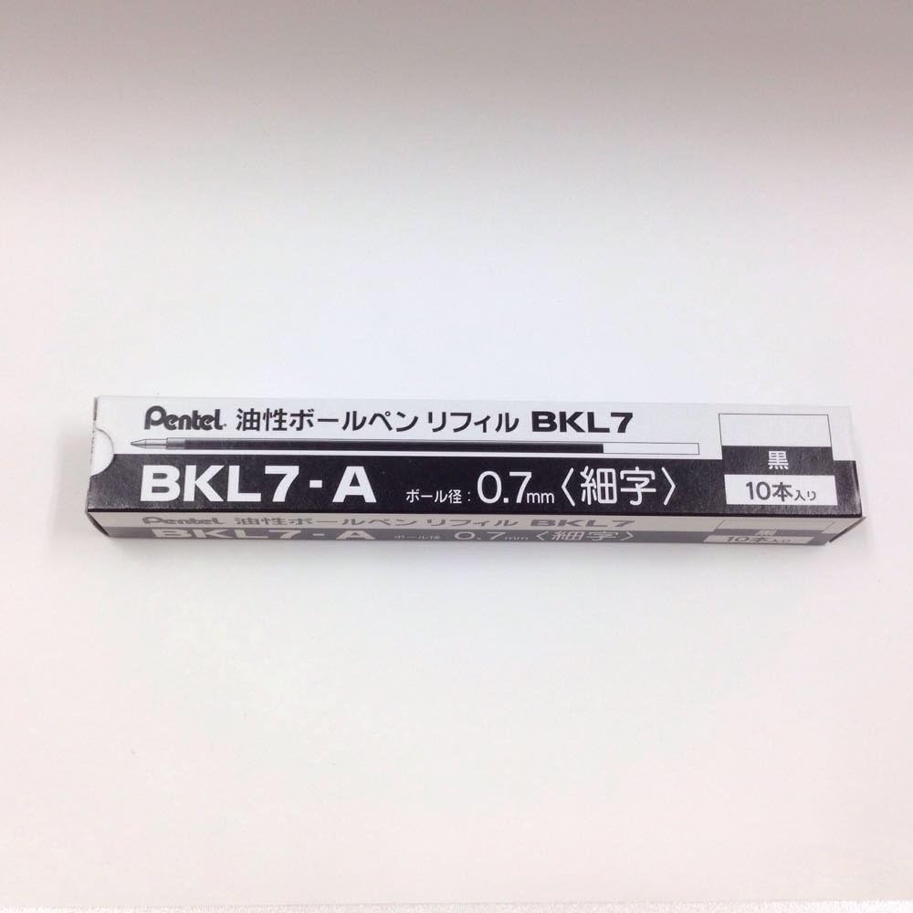 image:imagePentel BKL7B Ballpoint Pen Refills 07 Red Set of 10Black