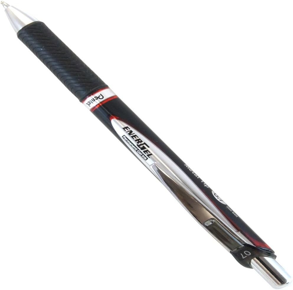 image:imagePentel EnerGel 07mm Retractable Gel Roller PenRed