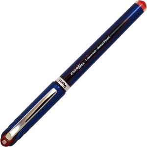 image:imagePentel Energel Euro Ballpoint Pen 10mm Triangle Tip Black Ink BL30ARed